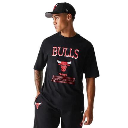 Oversized T-shirt Chicago Bulls Team Graphic