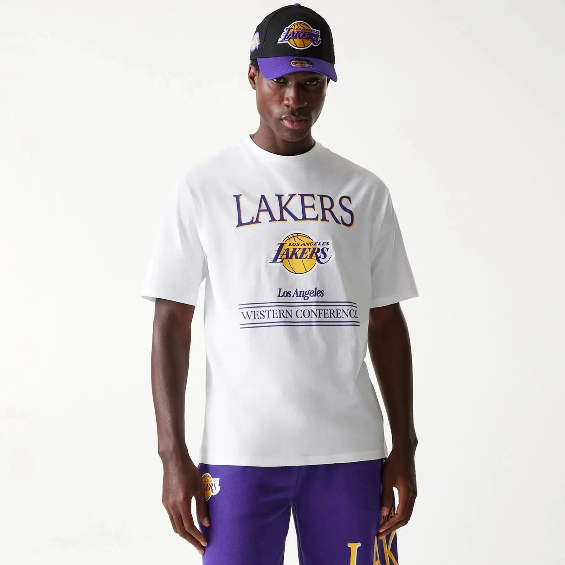 T-shirt oversize Los Angeles Lakers Team Graphic 2/3