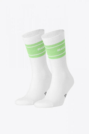 Osaka Colourway Socken Duo Pack | Creme-Jade