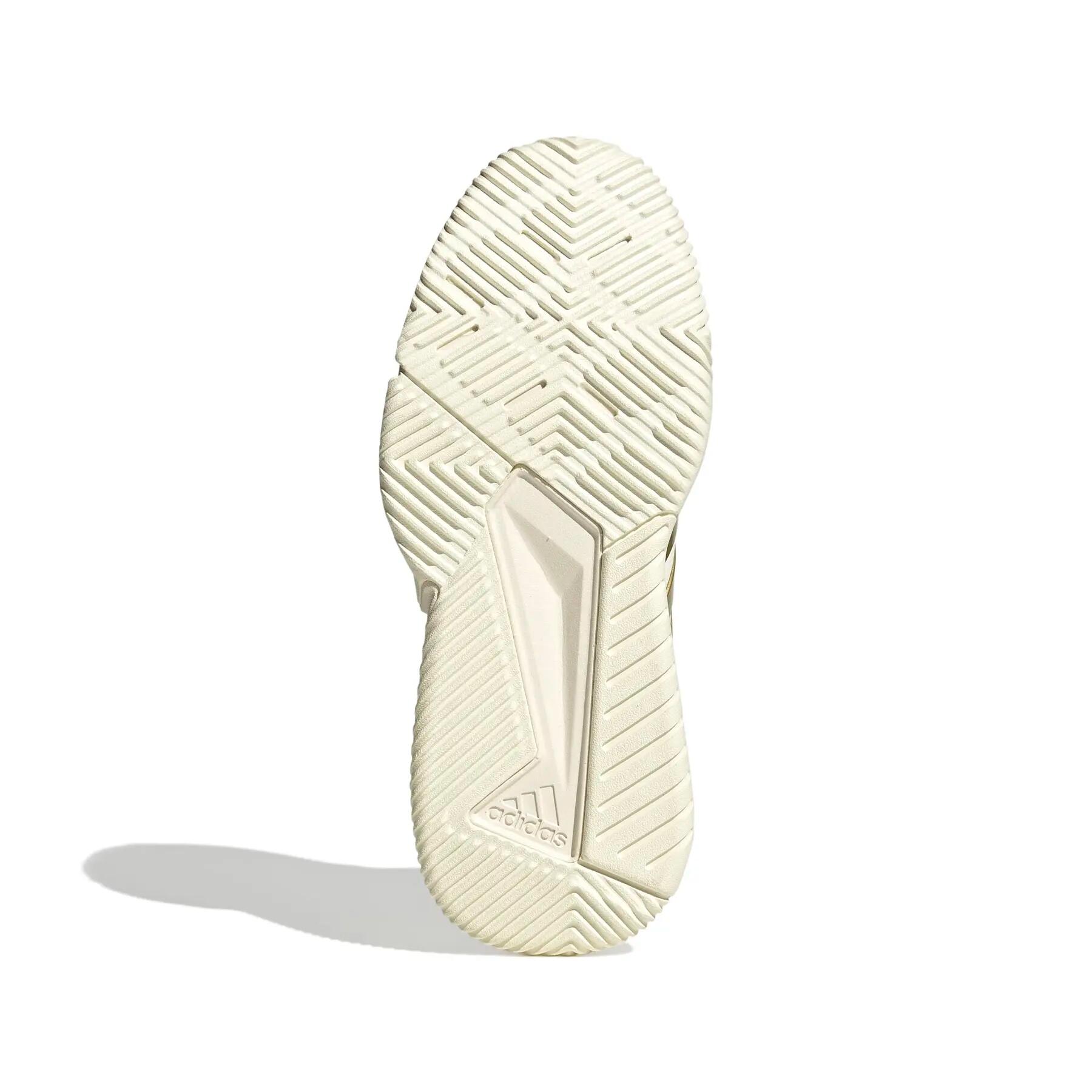 Desportos De Sala Mulher - ADIDAS Court Flight - White/Gold 7/7