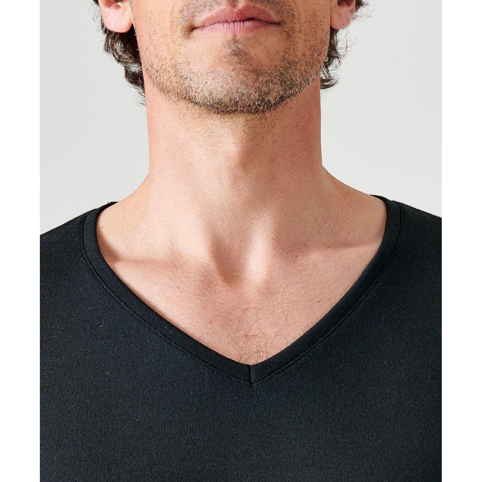 T-shirt col V Damart Thermolactyl 3/4