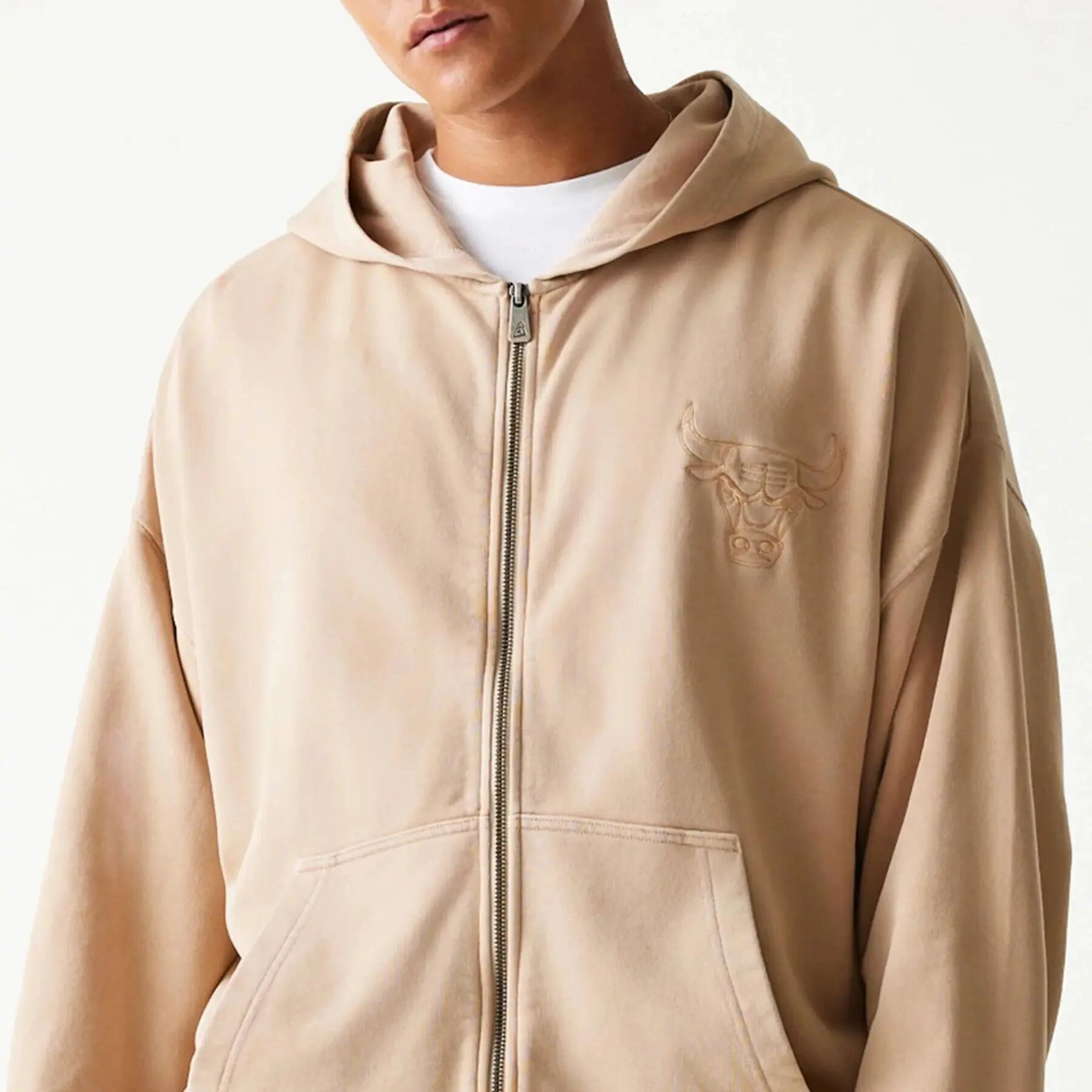 Chicago Bulls full zip hoodie Washed 3/3