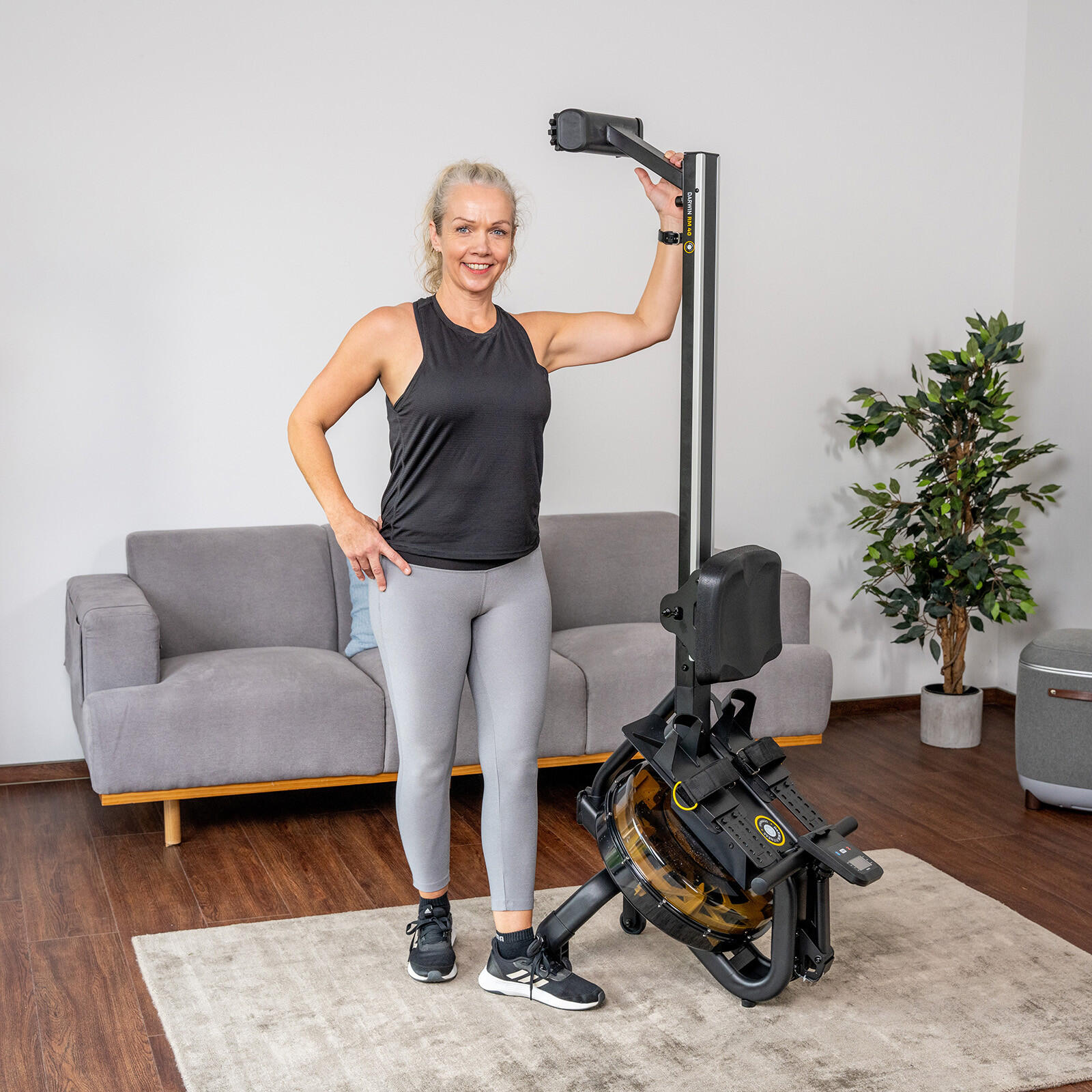Darwin Fitness RM40 Water roeitrainer - waterweerstand, 2 jaar garantie 4/7
