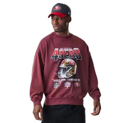 Sweatshirt san francisco 49ers nfl washed