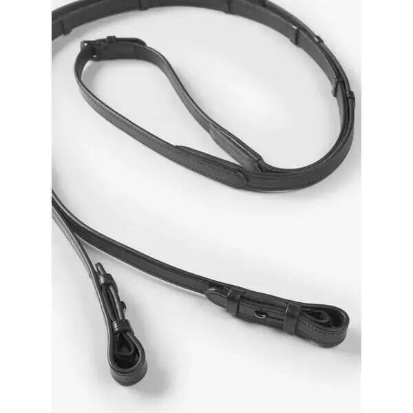 Flache Dressurreitenzügel aus Leder für Pferde PS of Sweden Dubai 2/3