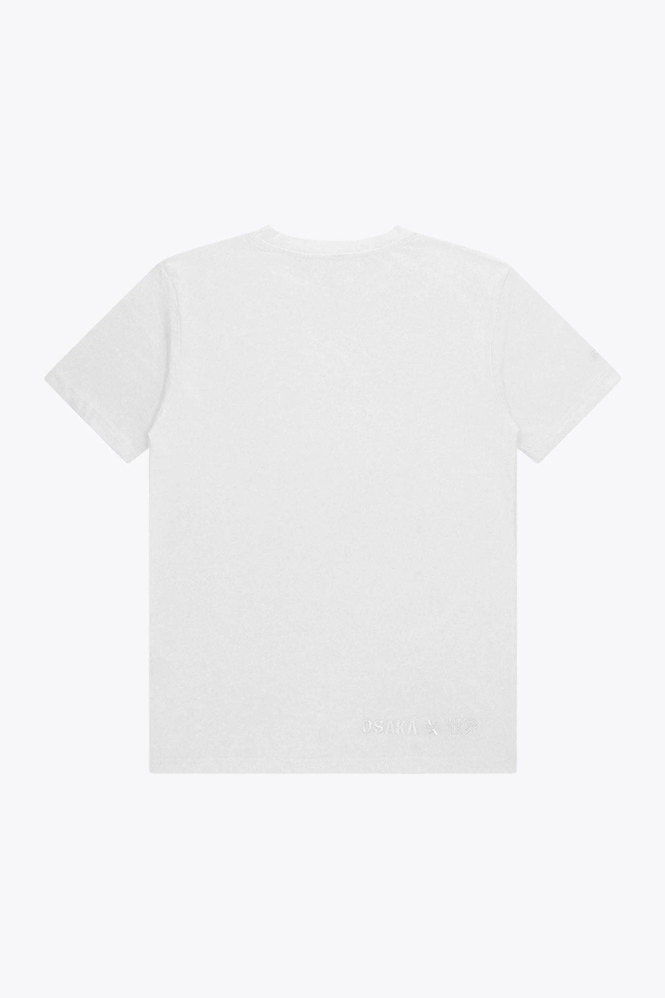 Osaka Unisex-T-shirt Basic | Wit 3/4