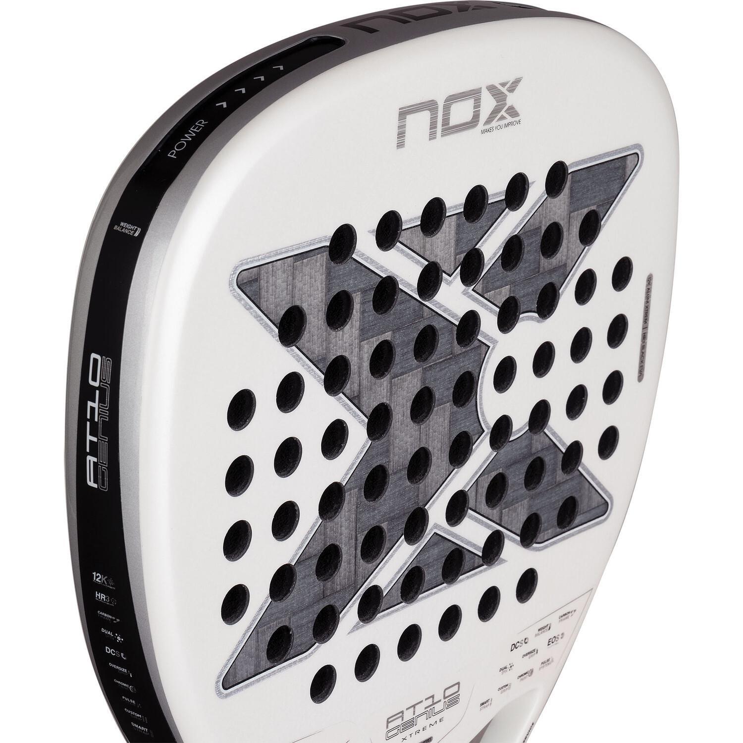Raquette de padel Nox AT10 Genius Attack 12K Alum Xtrem par Agustín Tapia 5/7
