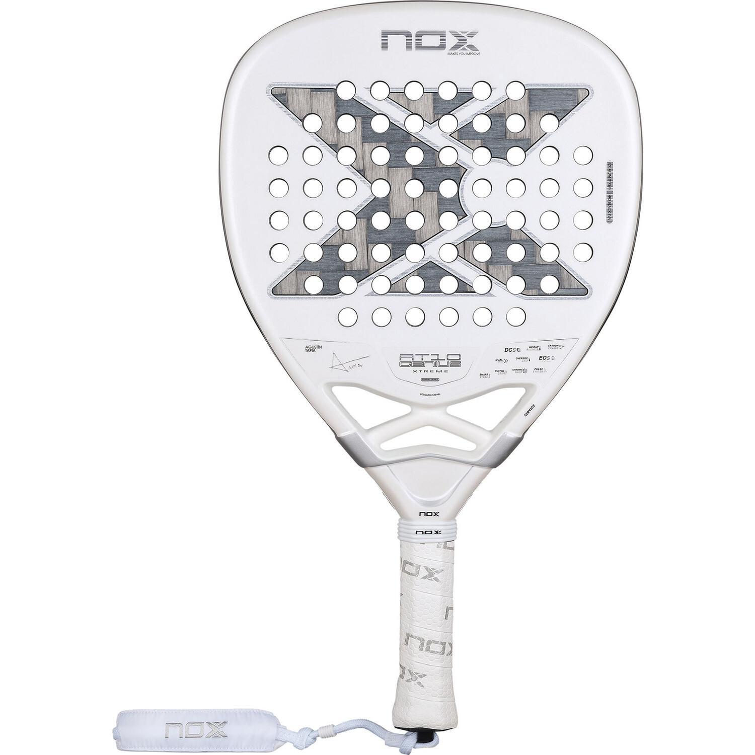 Raquette de padel Nox AT10 Genius Attack 12K Alum Xtrem par Agustín Tapia 1/7