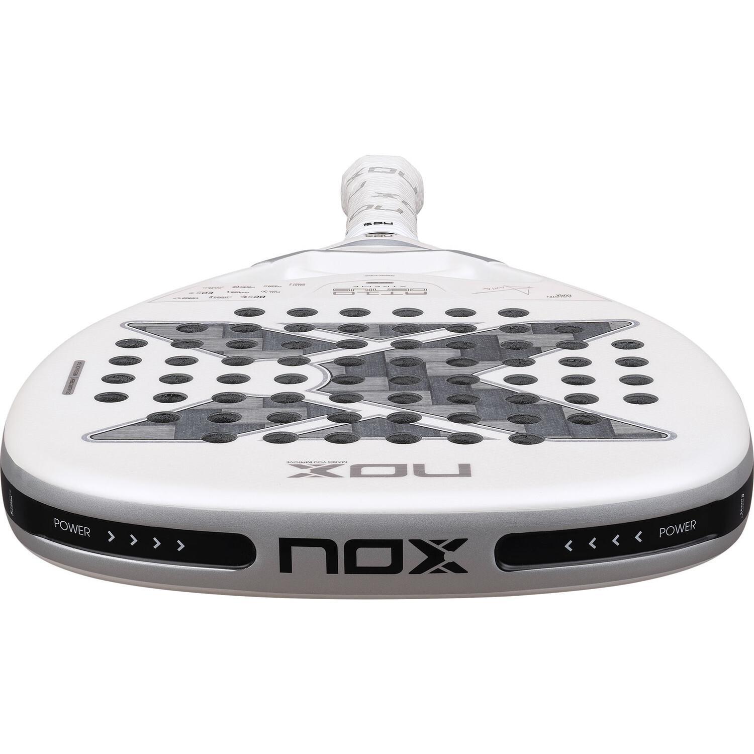 Raquette de padel Nox AT10 Genius Attack 12K Alum Xtrem par Agustín Tapia 4/7