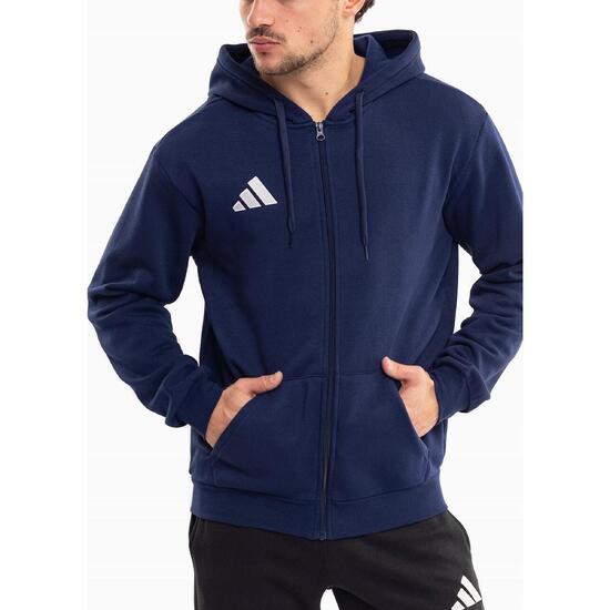 Bluza Męska adidas Entrada 26 z Kapturem Rozsuwana Sportowa Bawełniana XXL