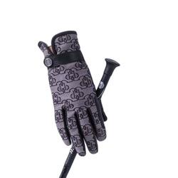 Gants d'équitation en cuir femme PS of Sweden Monogram