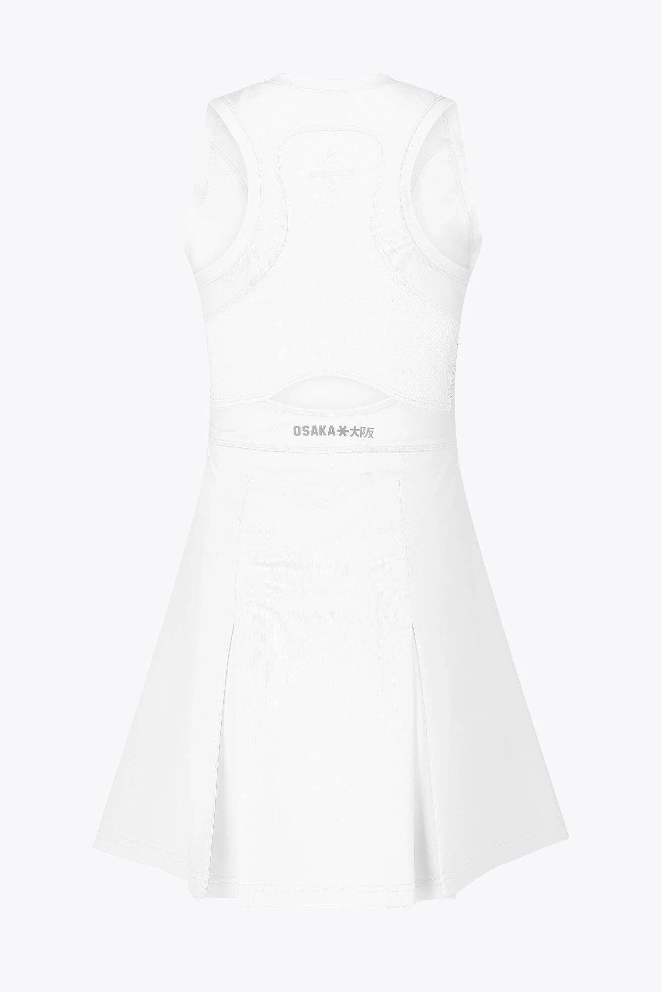 Vestido con volantes Osaka Mujer | Blanco 4/6