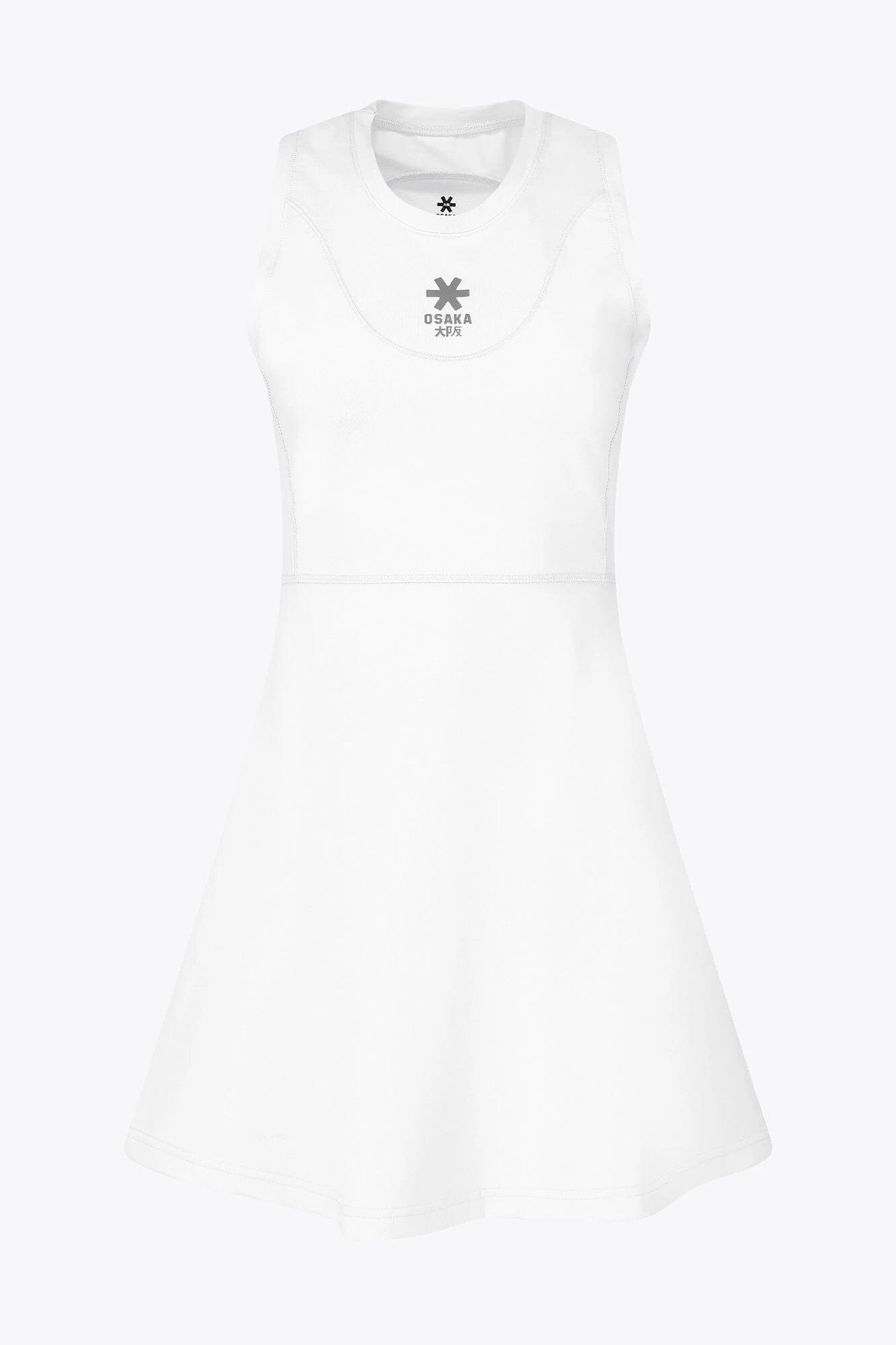 Vestido con volantes Osaka Mujer | Blanco 1/6