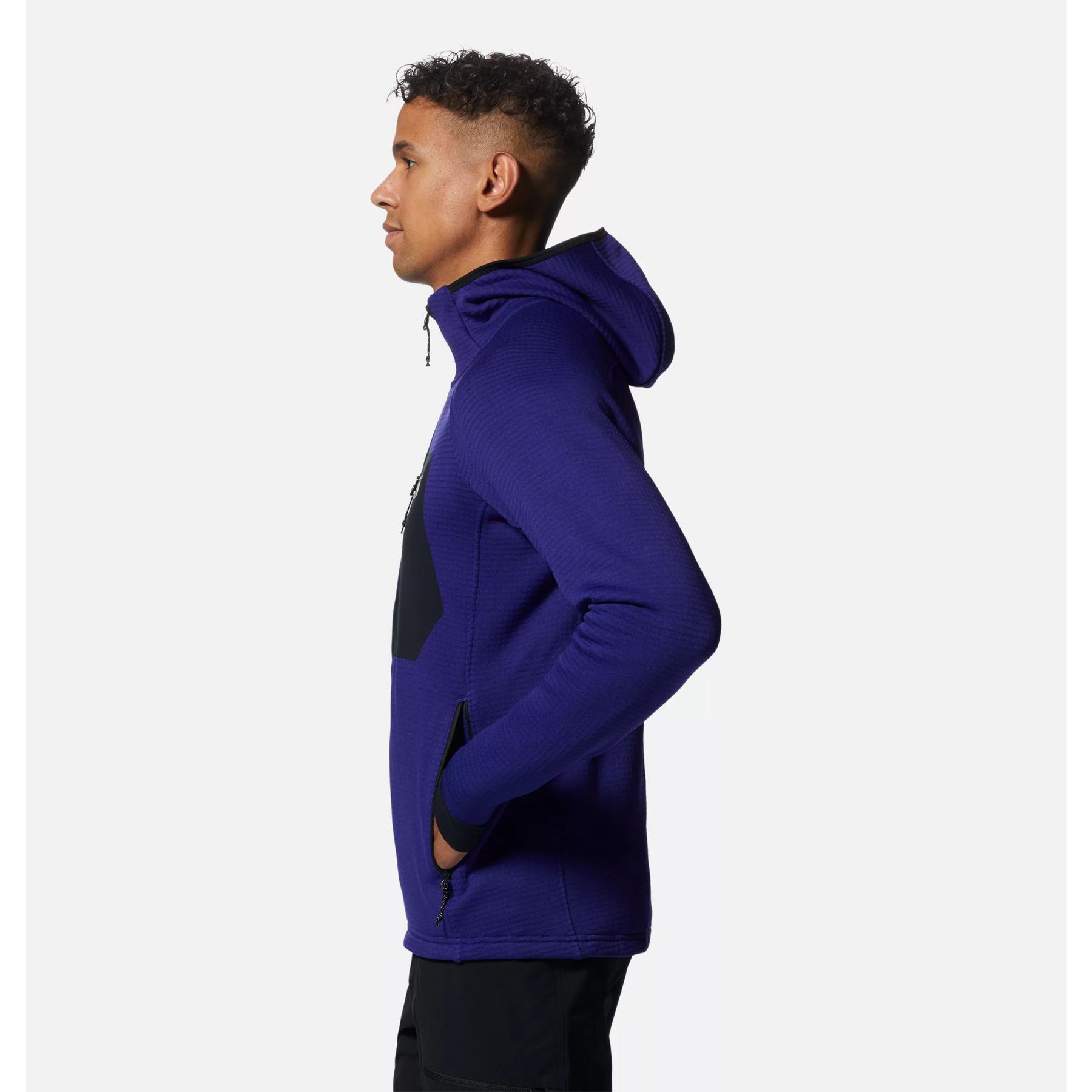 Sweatshirt à capuche full zip Mountain Hardwear Polartec® Power Grid™ 3/3