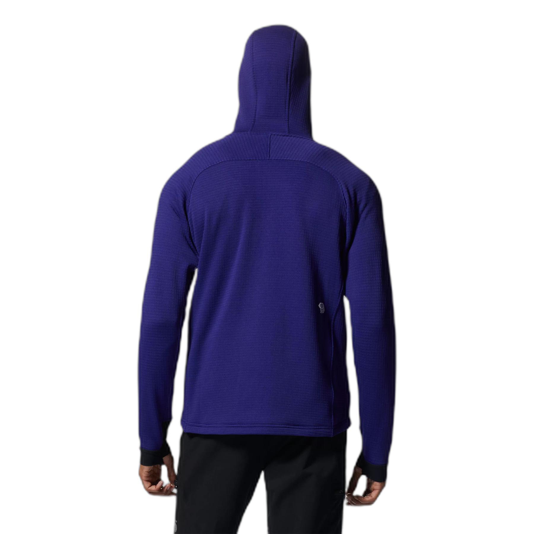 Sweatshirt à capuche full zip Mountain Hardwear Polartec® Power Grid™ 2/3