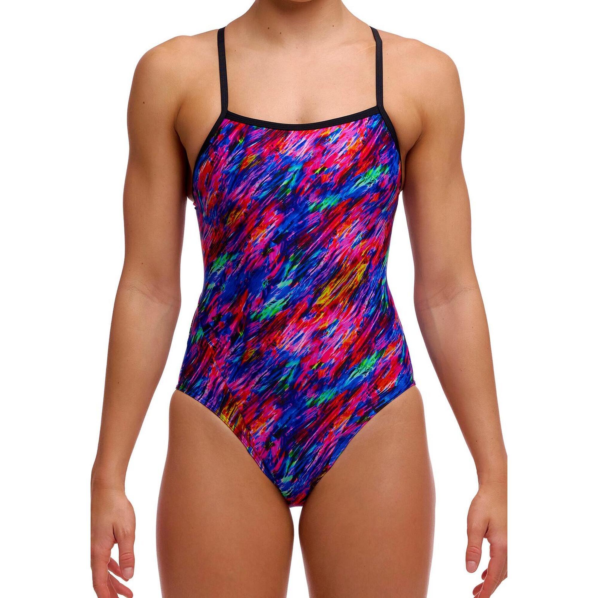 Strój do pływania menstruacyjny FUNKITA Big Bang - Swim Secure Single Strap