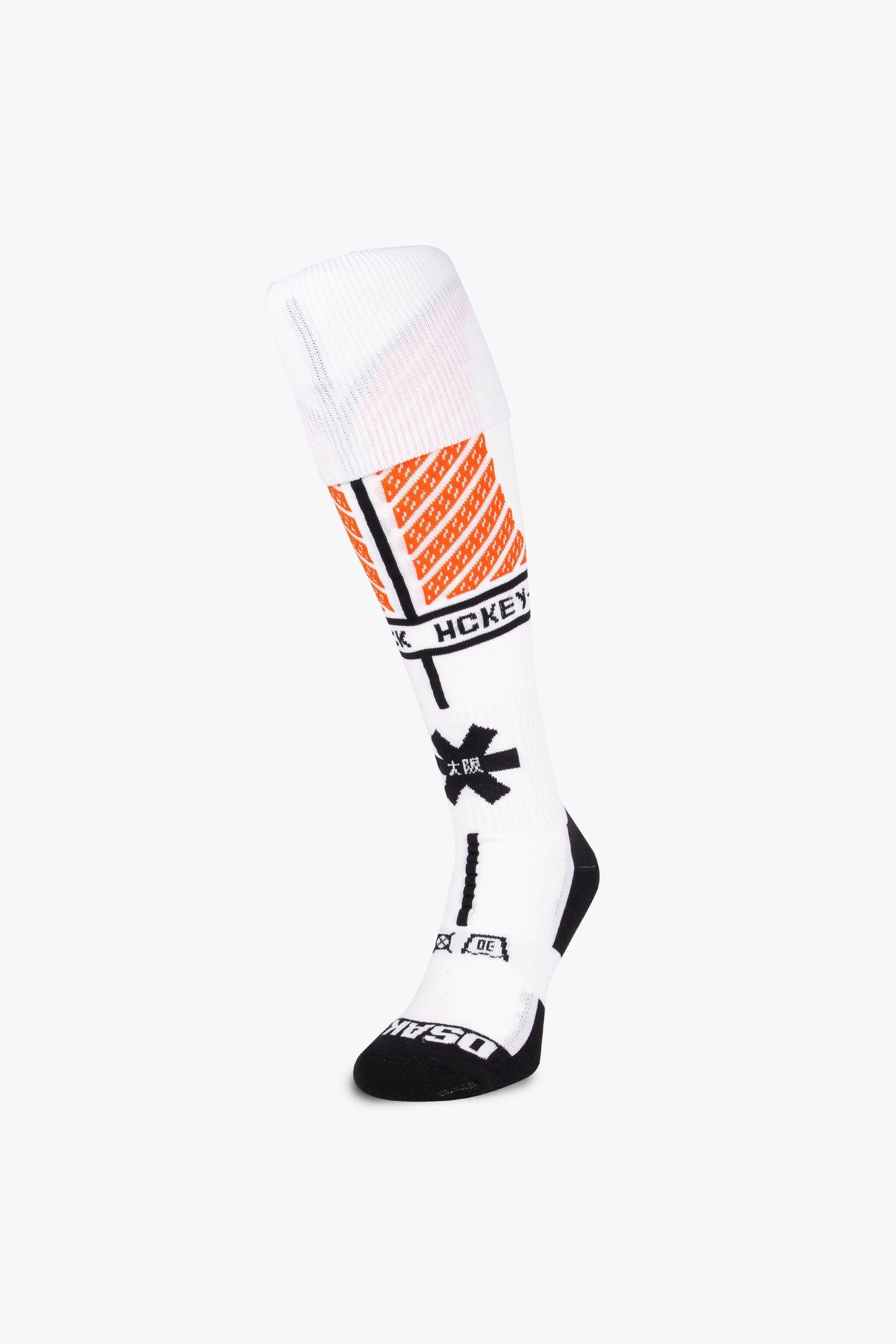 Osaka hockeysokken | Maan Wit 2/3