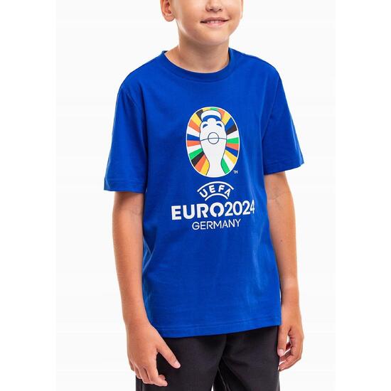 adidas koszulka Dziecko t-shirt sportowa Official Emblem Euro24 roz. 164