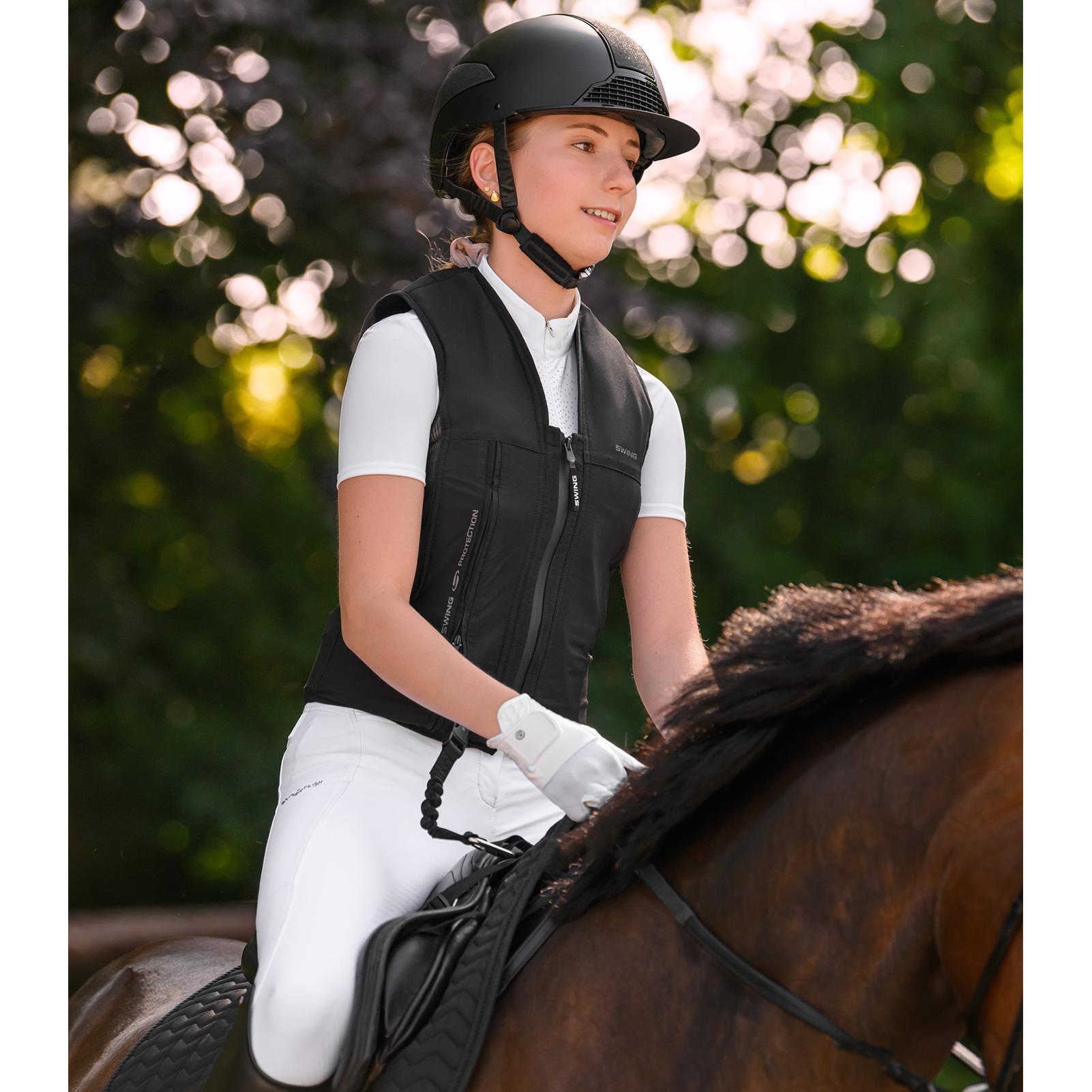 Casque d'équitation femme Swing H24 Shine 6/7