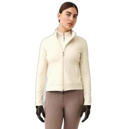 Damesfleece met rits PS of Sweden Oakley