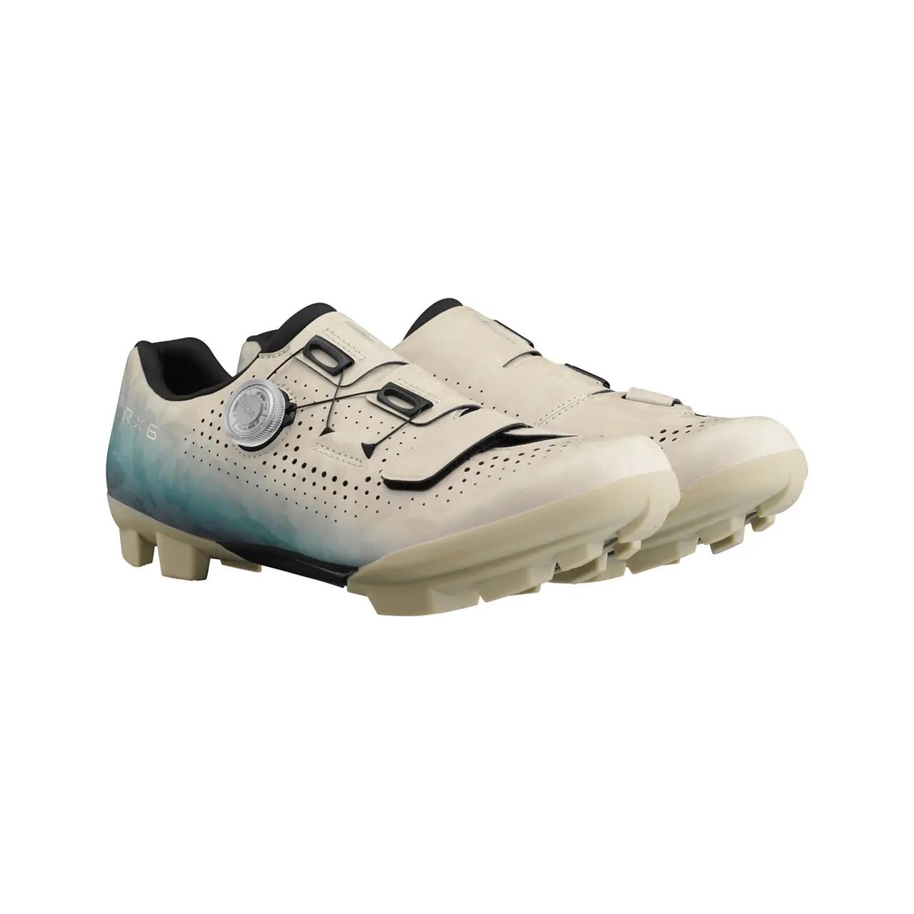 Scarpe da ciclismo gravel RX600, beige 2/3