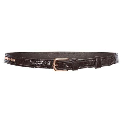 Imperial riding sparkle belt olania - black rose gold