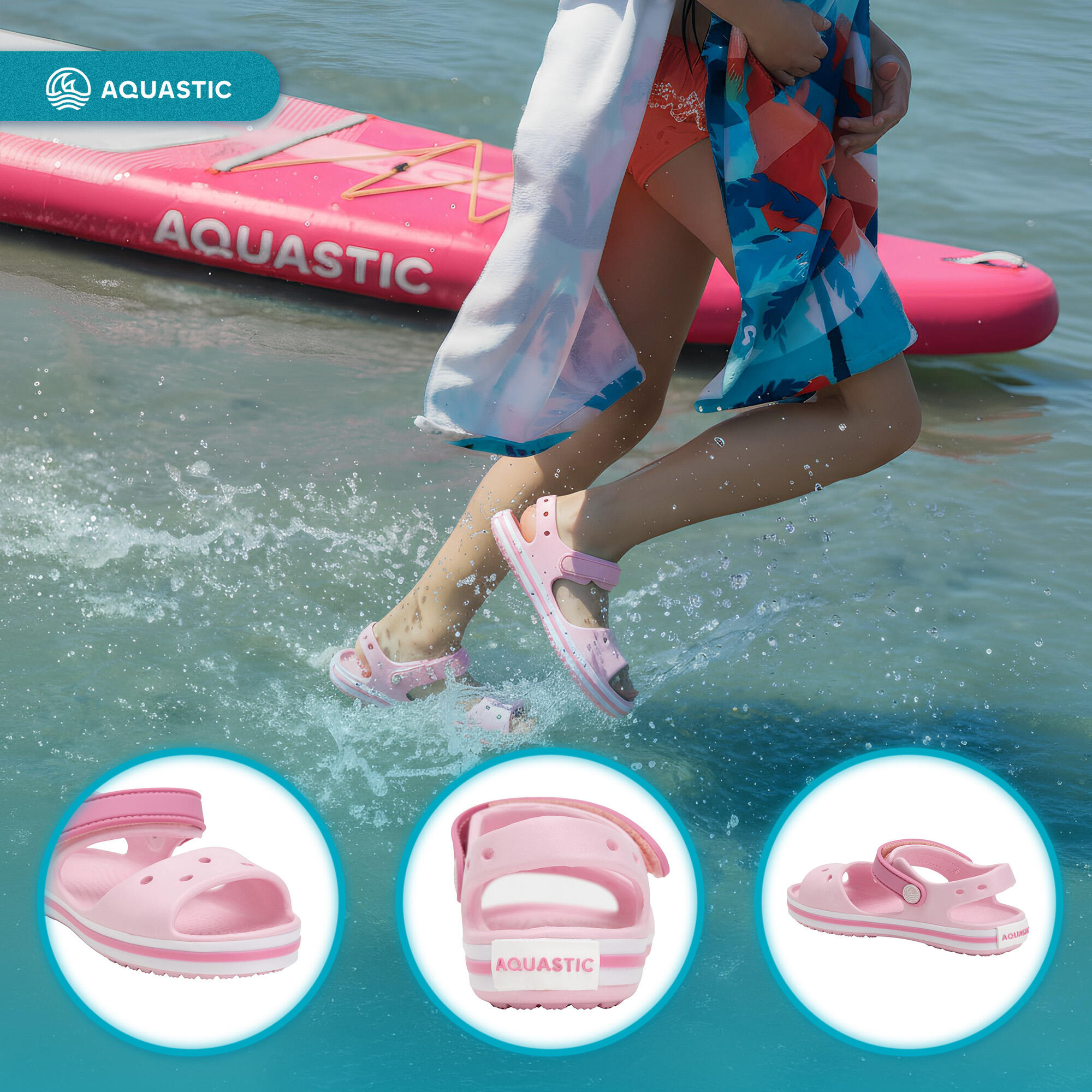 Sandali bambini AQUASTIC Sandi Jrg 4/7