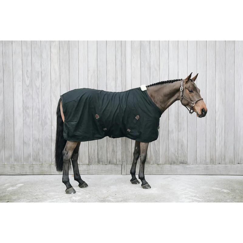 Kentucky Cotton Sheet Zwart -