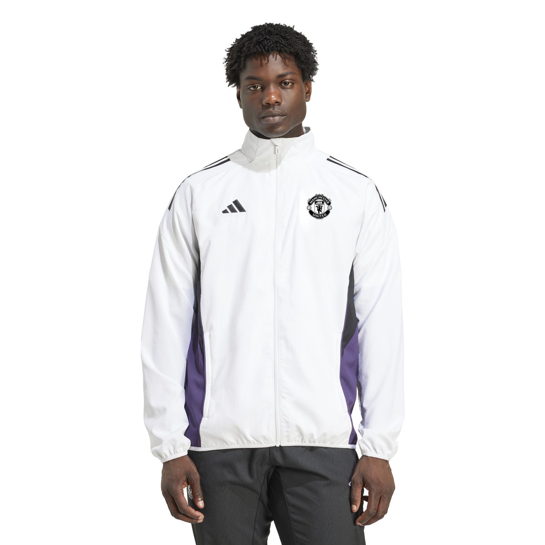 Manchester United Prematch Trainingsjacke 2025/26 2/6