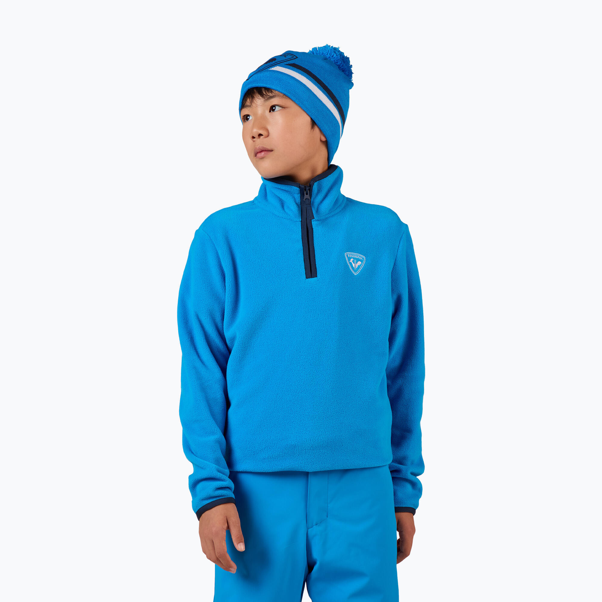 Bluza polarowa dziecięca Rossignol Jr Strawpile Fleece Fz 2/5