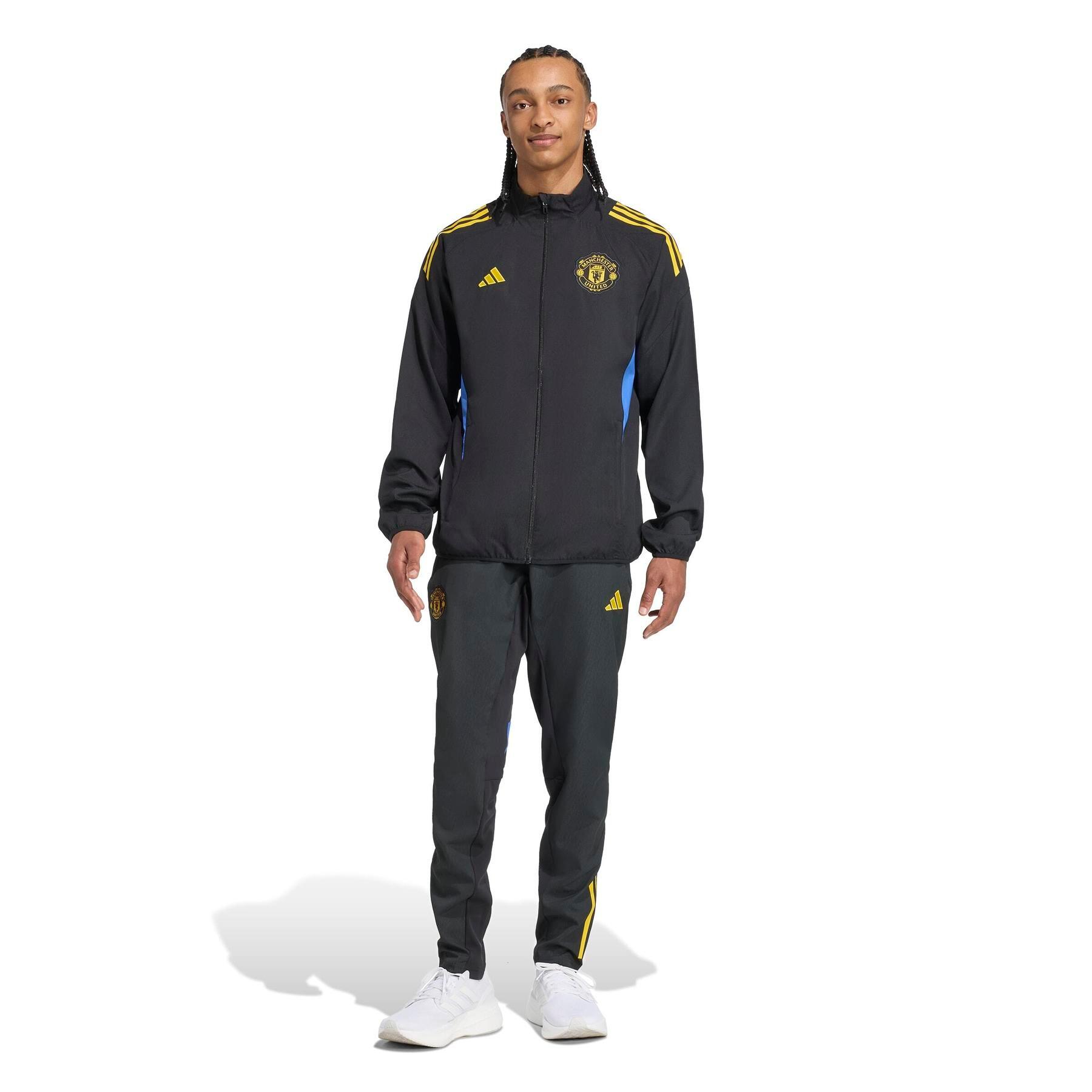 Manchester United Prematch Trainingsjacke EU 2025/26 3/7