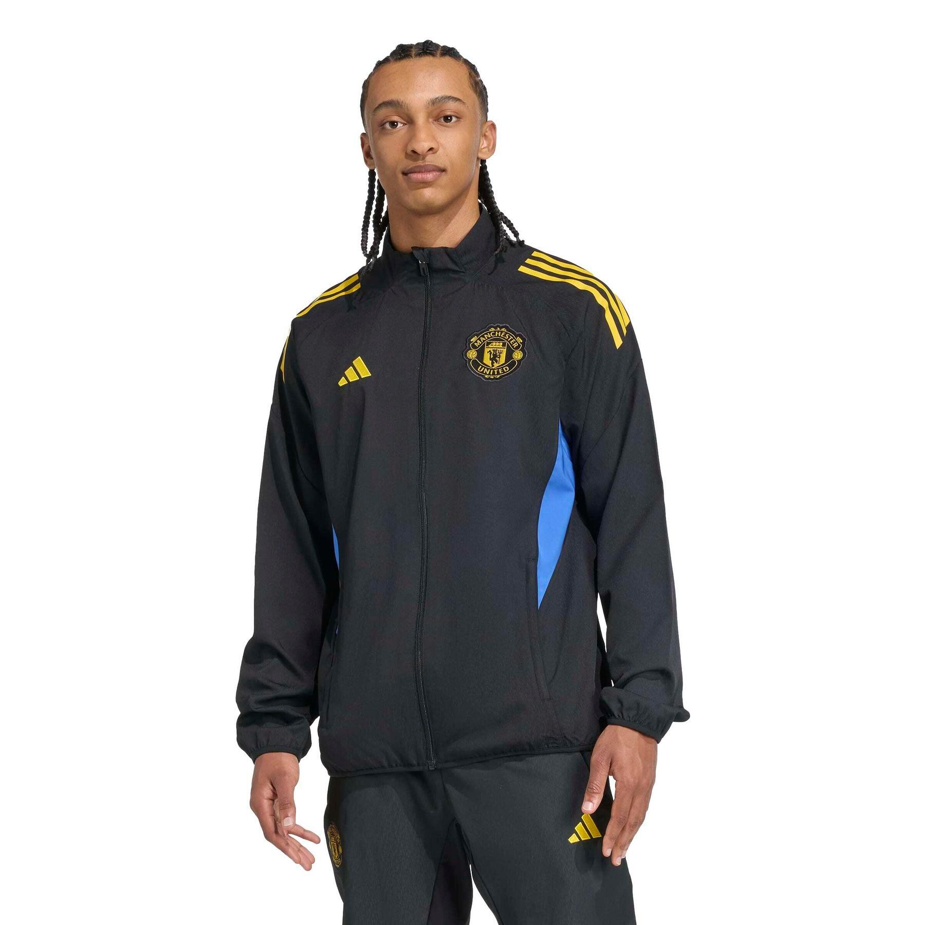 Manchester United Prematch Trainingsjacke EU 2025/26 2/7
