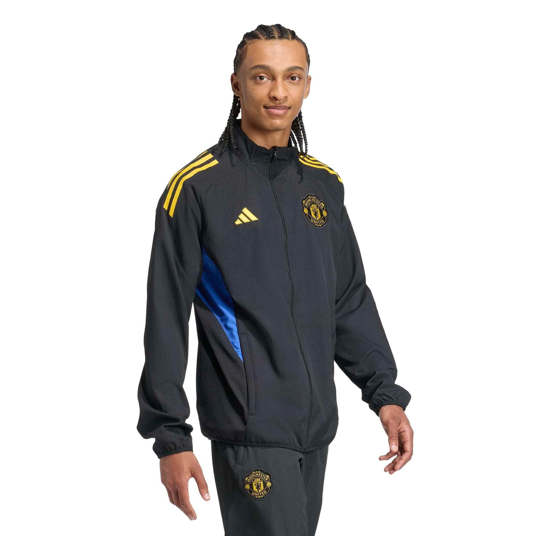 Manchester United Prematch Trainingsjacke EU 2025/26 4/7