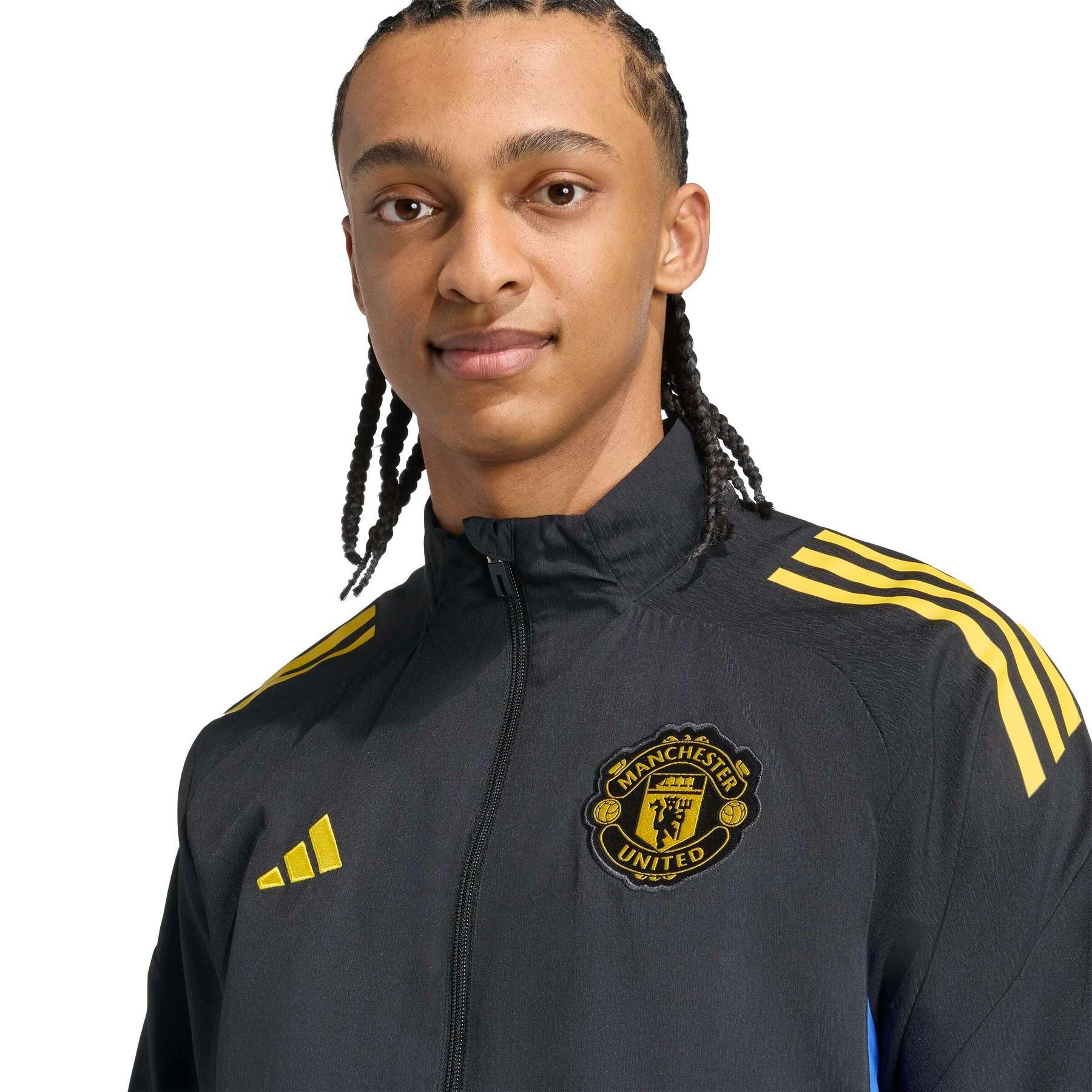 Manchester United Prematch Trainingsjacke EU 2025/26 6/7