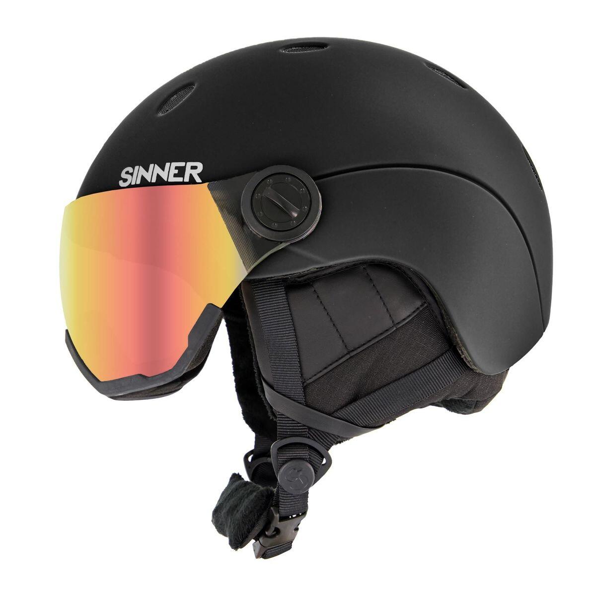 SINNER TITAN VISOR Skihelm - Nero Opaco 2/5