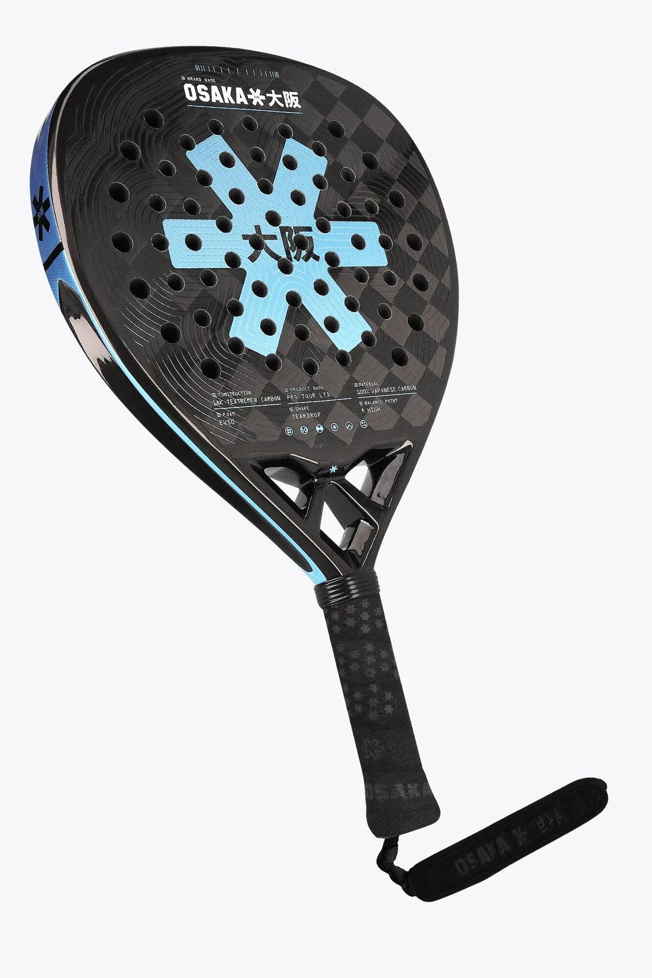 Raquette de padel Osaka - Pro Tour LTD - Puissance | Bleu Silver Lake 3/6