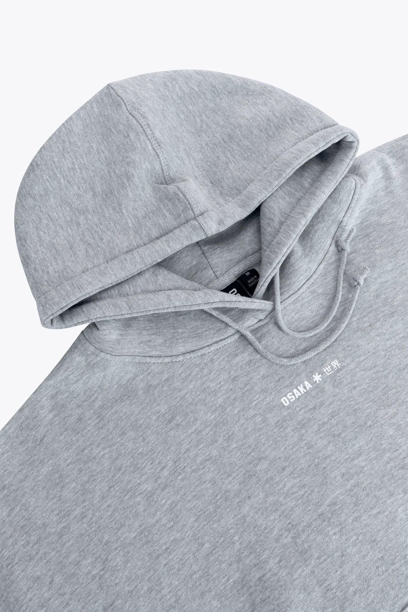 Sweat à capuche femme Osaka | Gris chiné 6/6