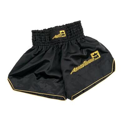 Pantaloncini da kickboxing in poliestere satinato Montana Multibox