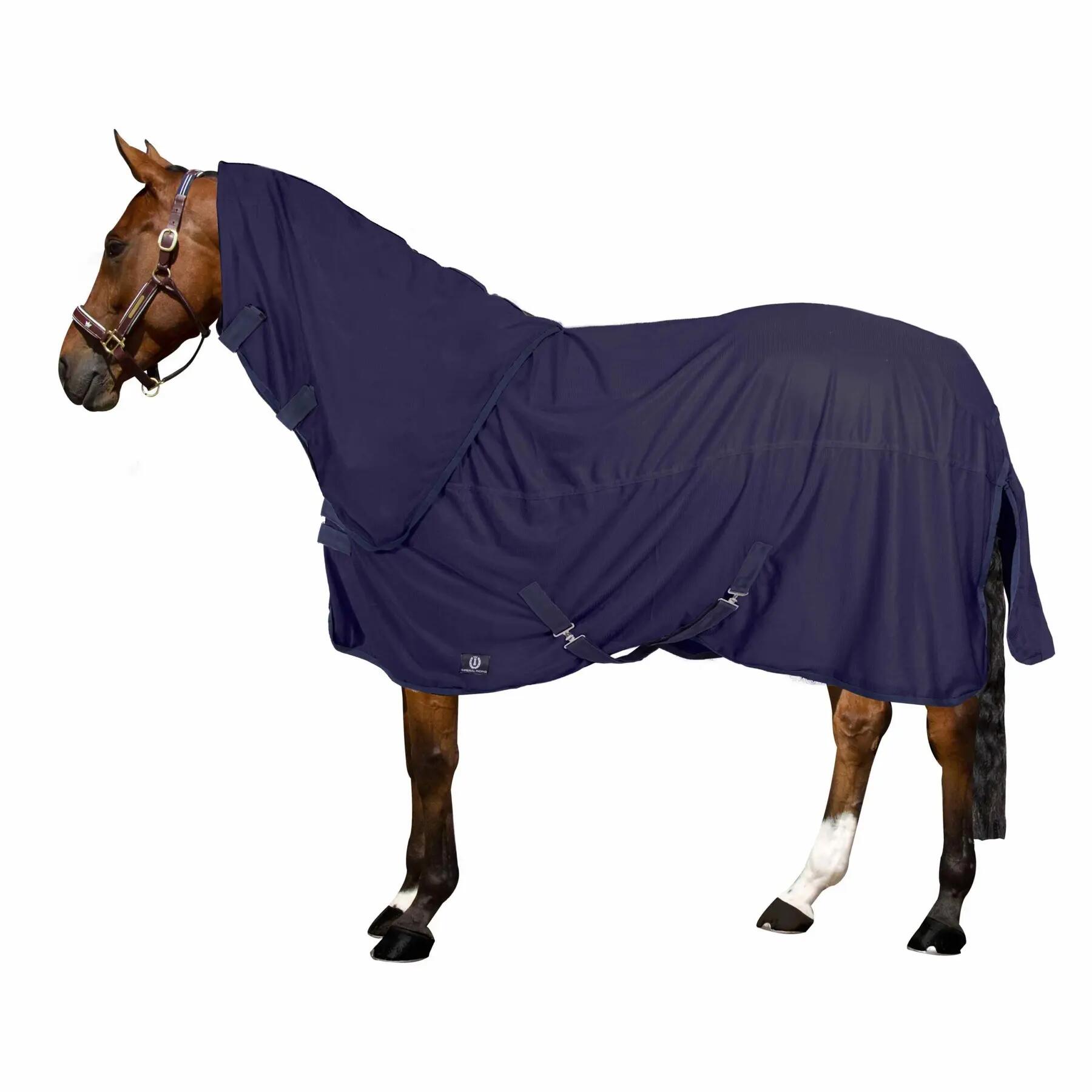 Manta antimoscas con collar desmontable para caballos Imperial Riding Reese 2/2