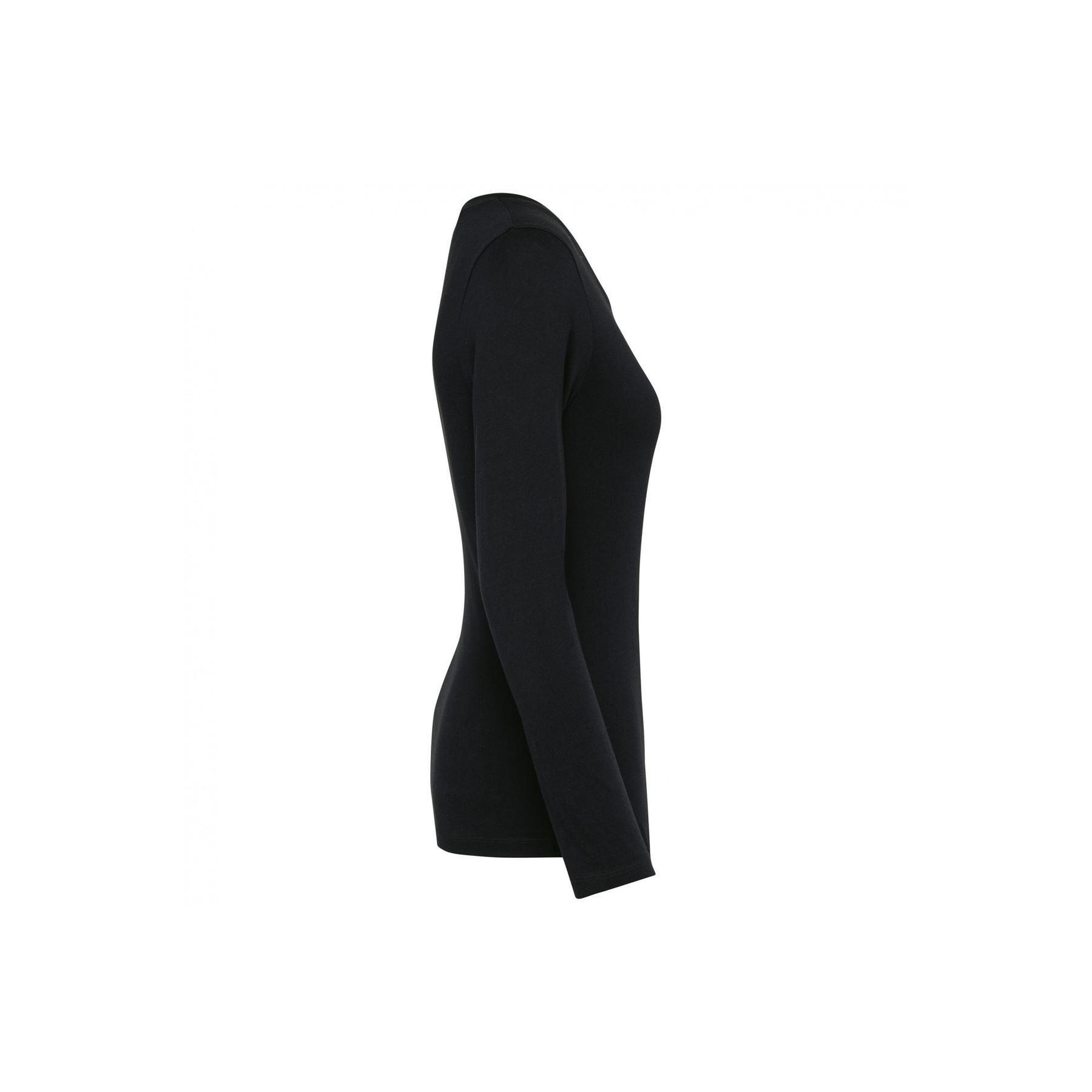 Camiseta de manga larga con cuello en V de suprima para mujer Kariban Premium 2/3