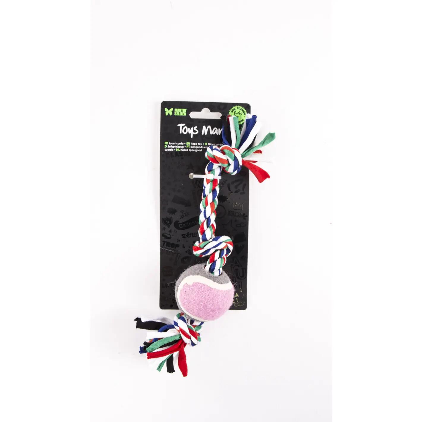 Corde pour chiot + tennis Martin Sellier 5/7