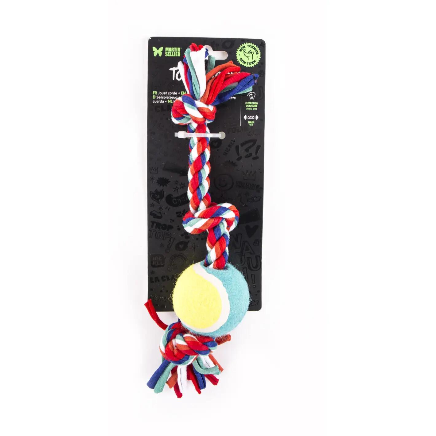 Corde pour chiot + tennis Martin Sellier 6/7