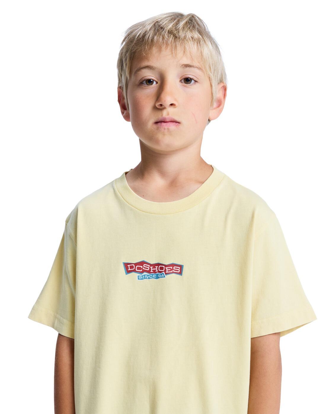 Camiseta de manga corta PLANETARIUM Amarillo Niño 4/4
