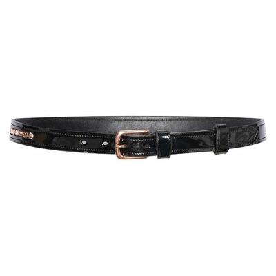 Imperial riding sparkle belt olania - black rose gold