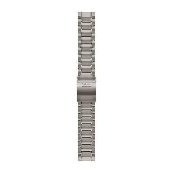 Reinforced watchband with arrow links and folding clasp Garmin Quickfit® 22