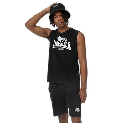 Lonsdale heren mouwloos t-shirt & korte broek regular fit allanton