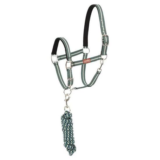 Set aus Halfter und Führstrick mit Karabinerhaken Premiere