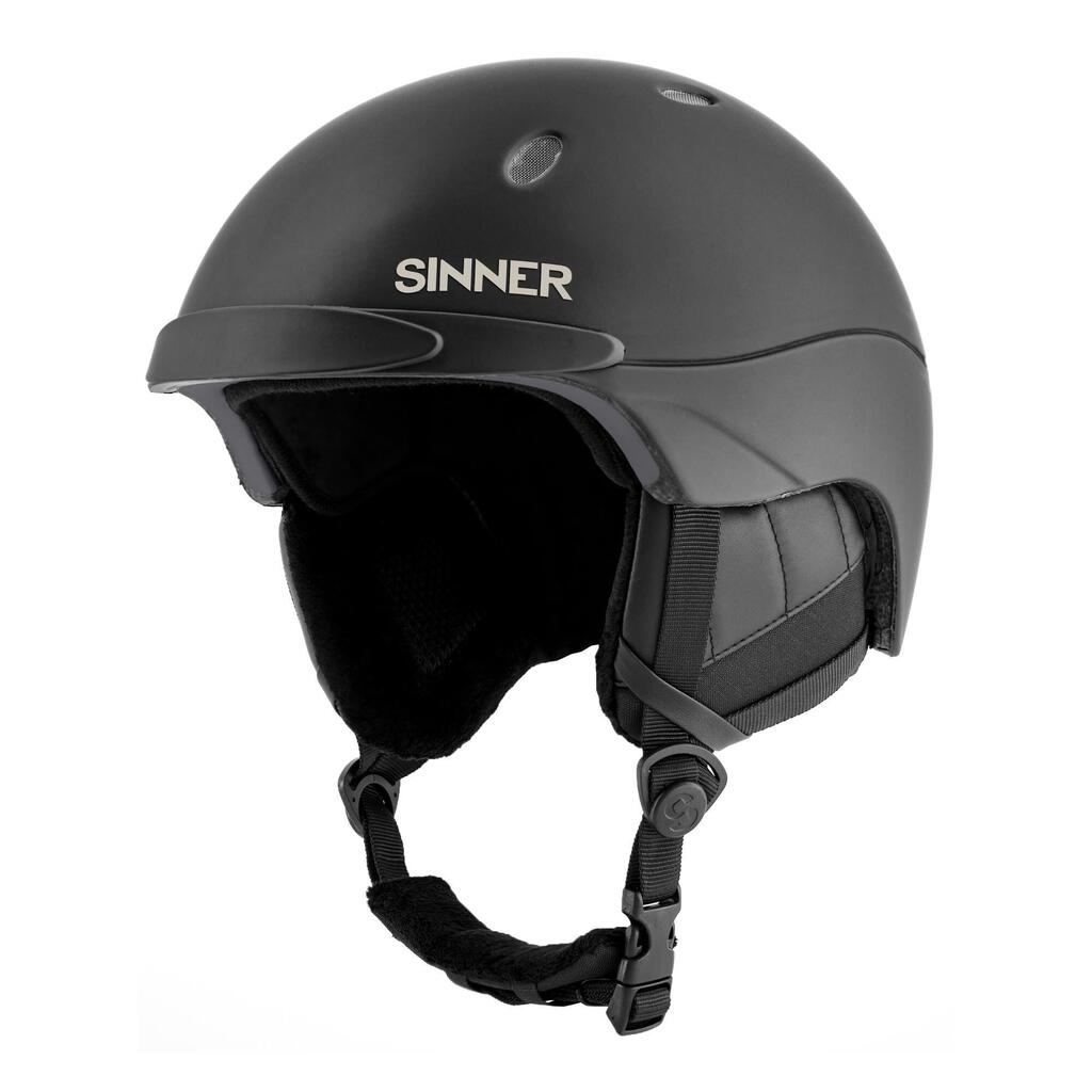 -  Sinner Titan Skihelm - Mat Zwart -   cm