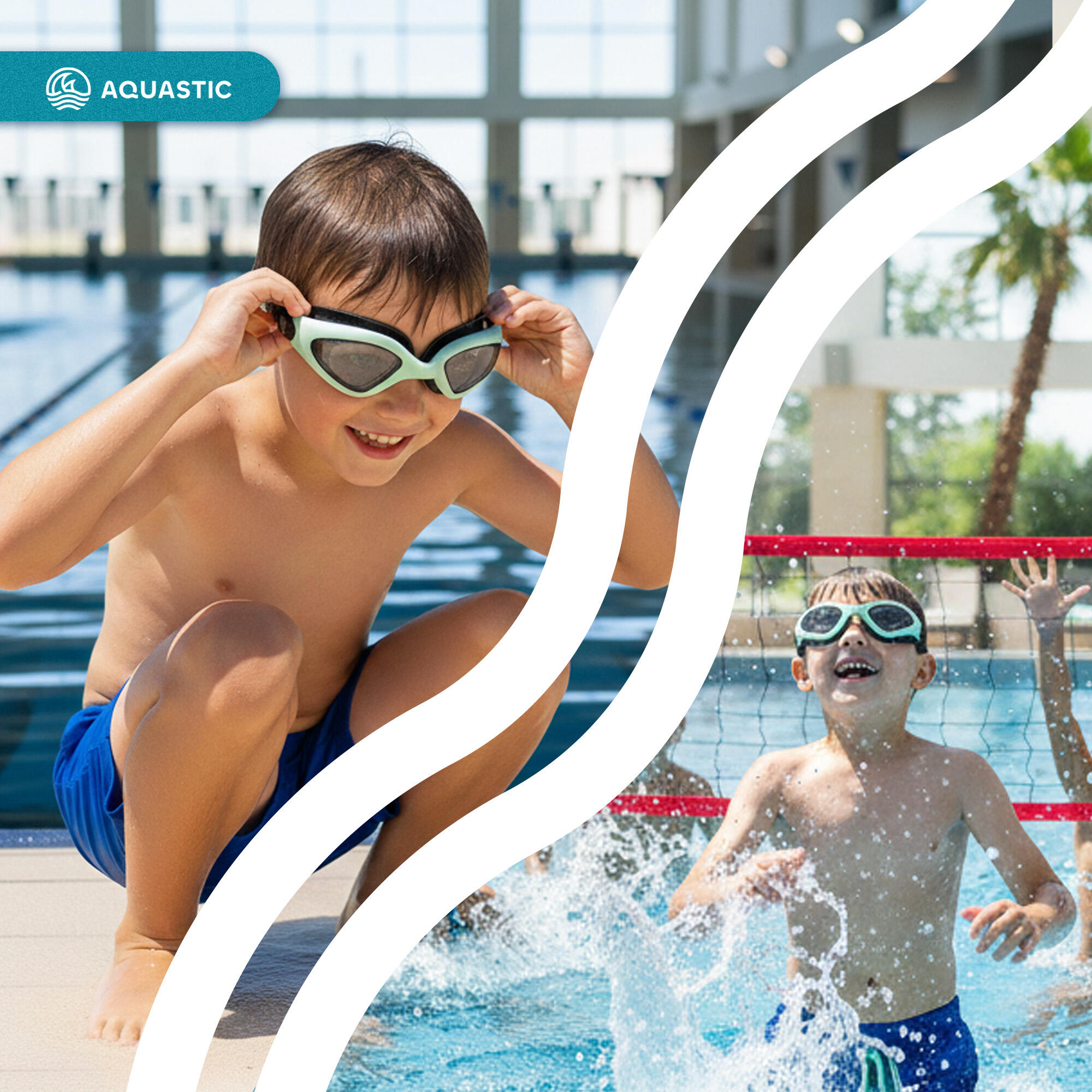 Lunettes de natation AQUASTIC Tarpon 7/7