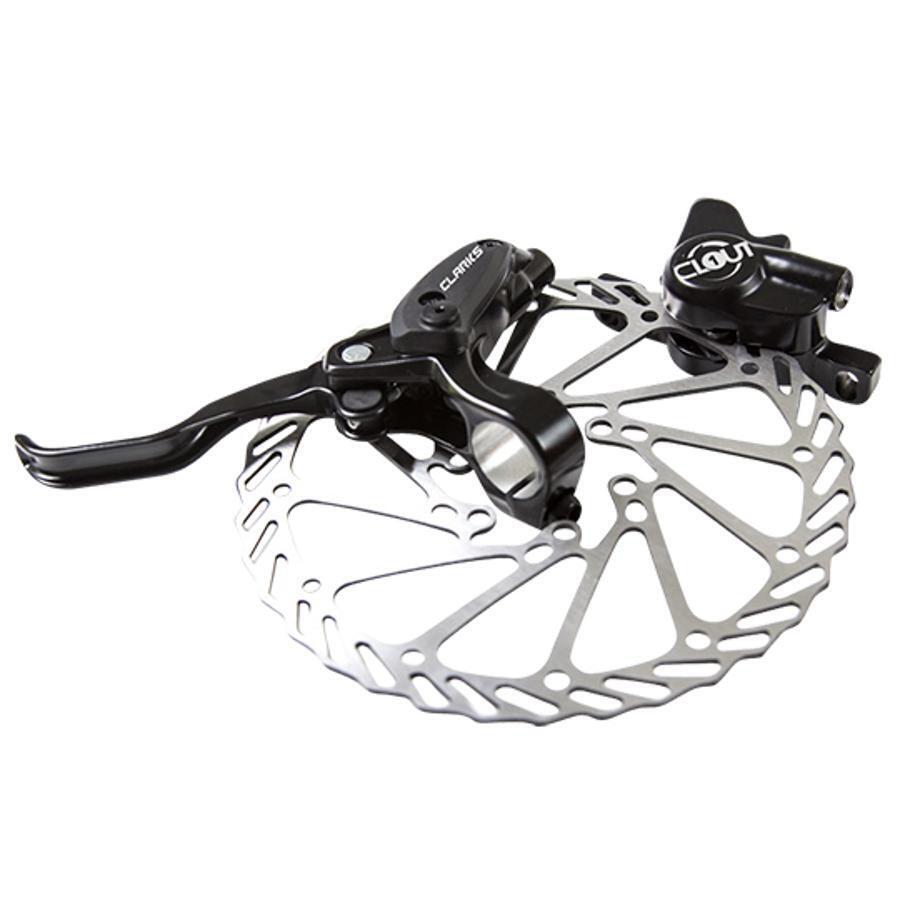 Hydro-Scheibenbremsen mit Scheibe Clarks Cycle Systems Clout 1 2/4